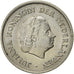 Coin, Netherlands, Juliana, 25 Cents, 1965, AU(55-58), Nickel, KM:183