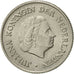 Coin, Netherlands, Juliana, 25 Cents, 1964, AU(55-58), Nickel, KM:183