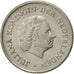 Coin, Netherlands, Juliana, 25 Cents, 1966, AU(55-58), Nickel, KM:183