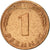 Coin, GERMANY - FEDERAL REPUBLIC, Pfennig, 1980, Hambourg, AU(50-53), Copper