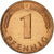 Moneta, Niemcy - RFN, Pfennig, 1983, Hambourg, AU(50-53), Miedź platerowana