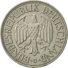 Coin, GERMANY - FEDERAL REPUBLIC, Mark, 1966, Karlsruhe, AU(55-58)