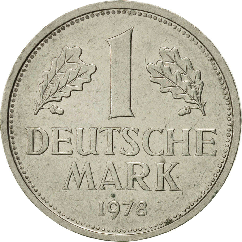 Coin, GERMANY - FEDERAL REPUBLIC, Mark, 1978, Hambourg, AU(55-58)