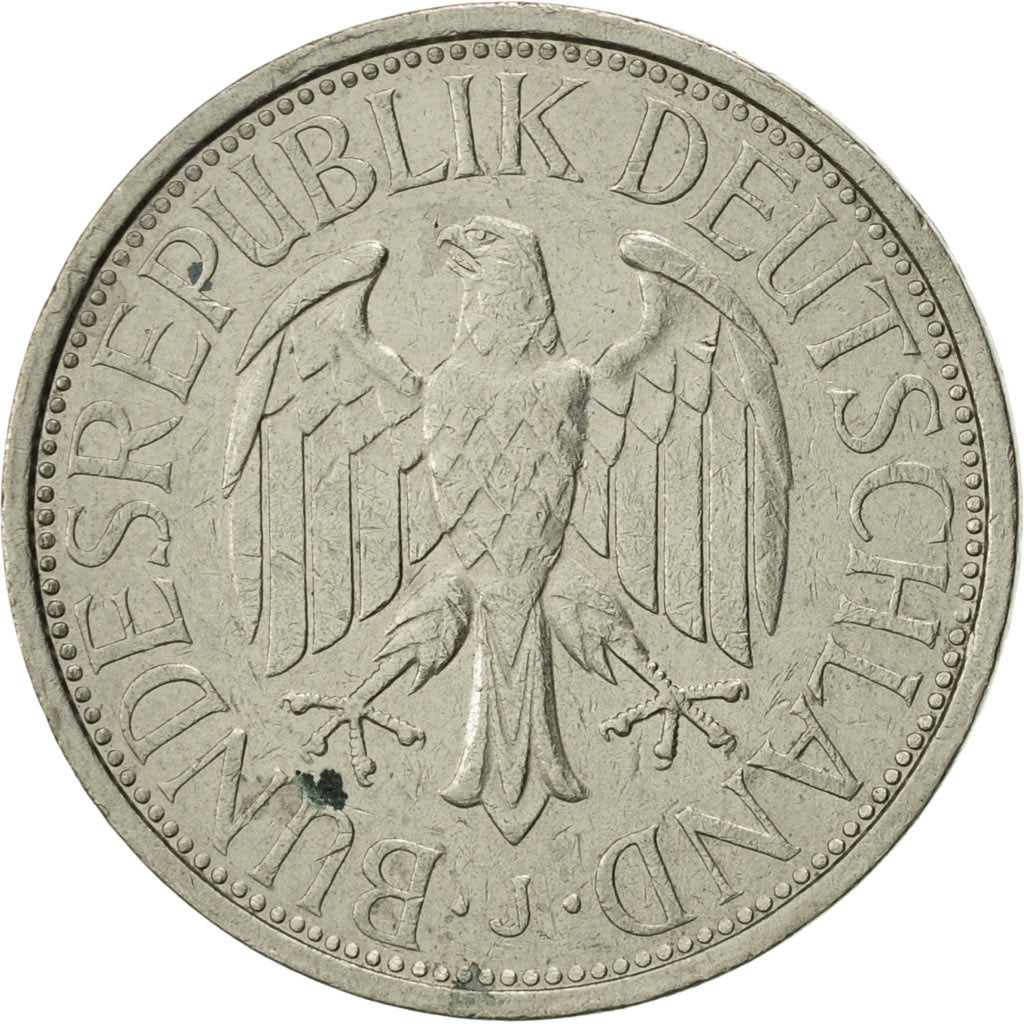 Coin, GERMANY - FEDERAL REPUBLIC, Mark, 1974, Hambourg, AU(55-58)