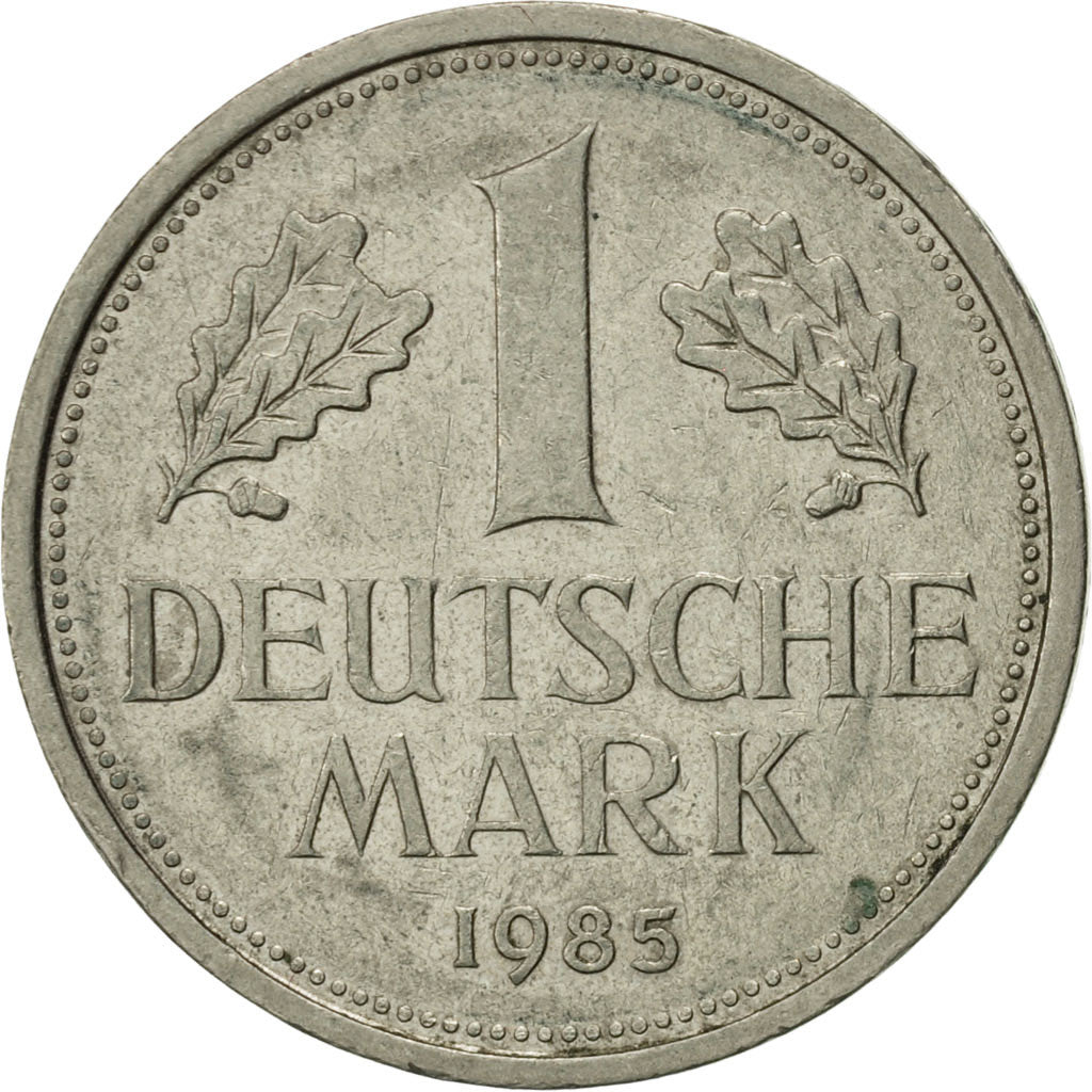 Moneta, GERMANIA - REPUBBLICA FEDERALE, Mark, 1985, Hambourg, SPL-, Rame-nichel