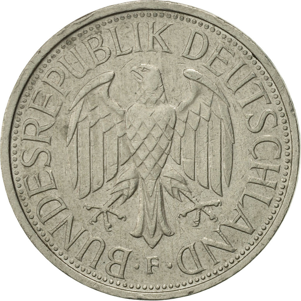 Coin, GERMANY - FEDERAL REPUBLIC, Mark, 1985, Stuttgart, AU(55-58)