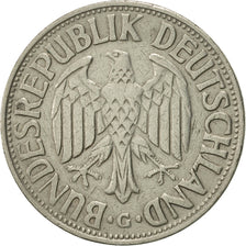 Coin, GERMANY - FEDERAL REPUBLIC, Mark, 1956, Karlsruhe, AU(55-58)