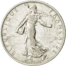 Francia, Semeuse, 2 Francs, 1915, Paris, BB+, Argento, KM:845.1, Gadoury:532