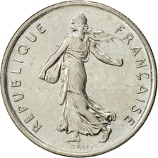 France, Semeuse, 5 Francs, 1996, Paris, AU(55-58), Nickel Clad Copper-Nickel