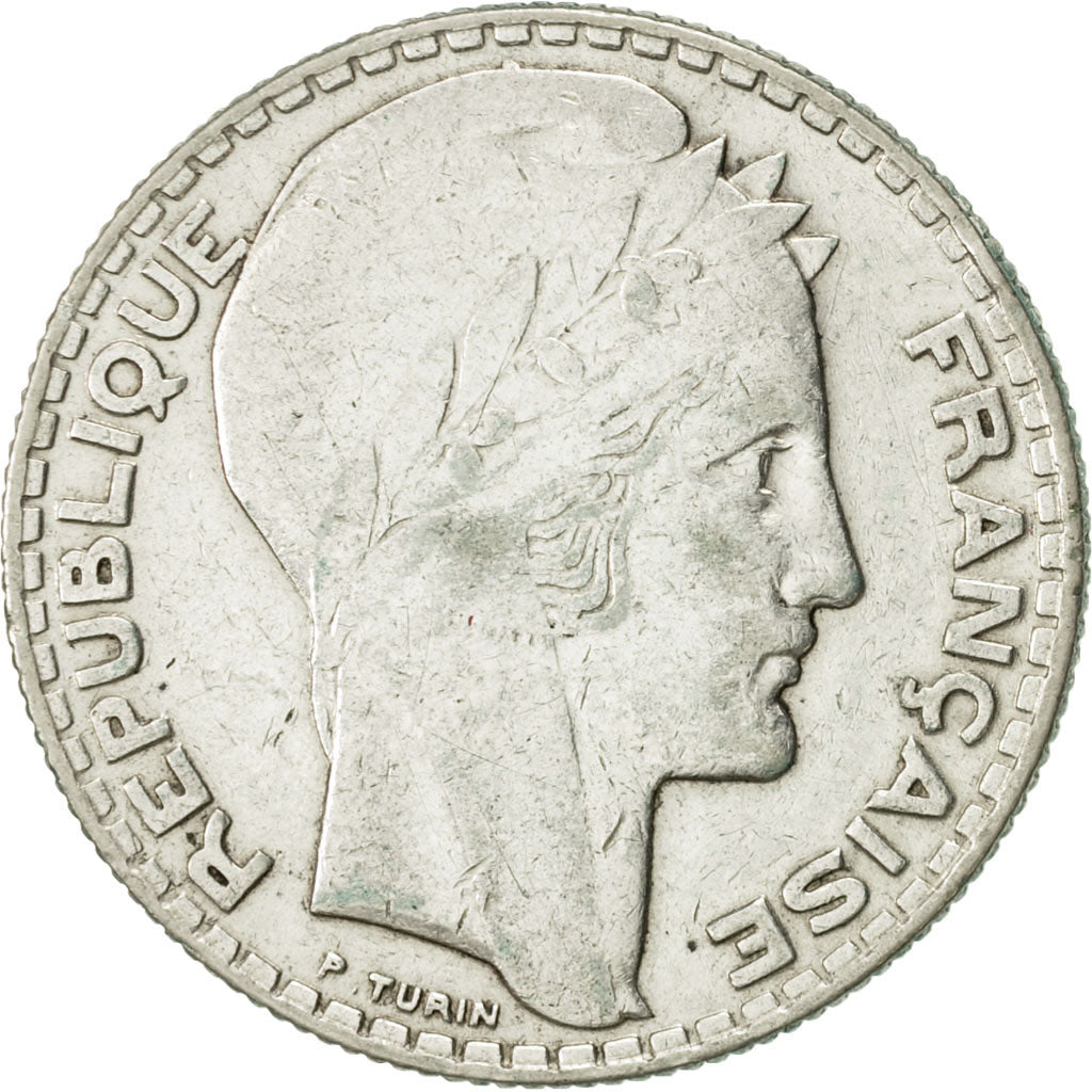 Monnaie, France, Turin, 10 Francs, 1934, Paris, TTB, Argent, KM:878, Gadoury:801