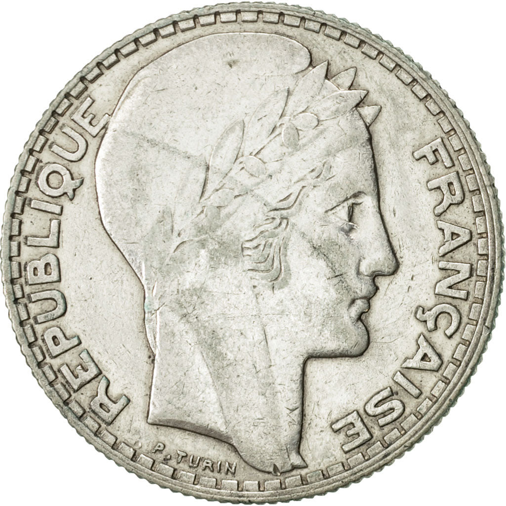 Coin, France, Turin, 10 Francs, 1932, Paris, AU(50-53), Silver, KM:878