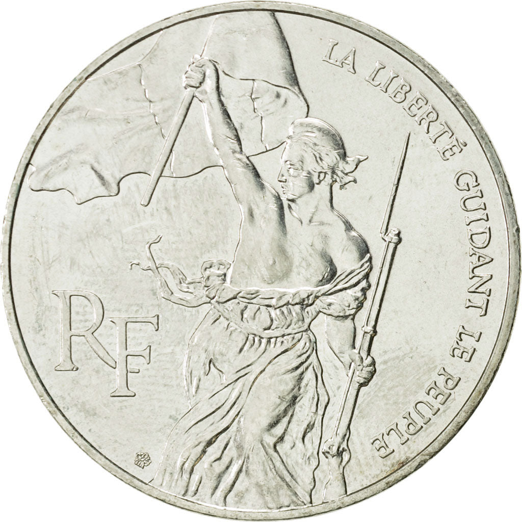 Munten, Frankrijk, 100 Francs, 1993, Paris, PR+, Zilver, KM:1017, Gadoury:924