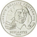 France, Descartes, 100 Francs, 1991, Paris, MS(60-62), Silver, KM:996