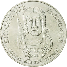 Coin, France, Clovis, 100 Francs, 1996, Paris, MS(60-62), Silver, KM:1180