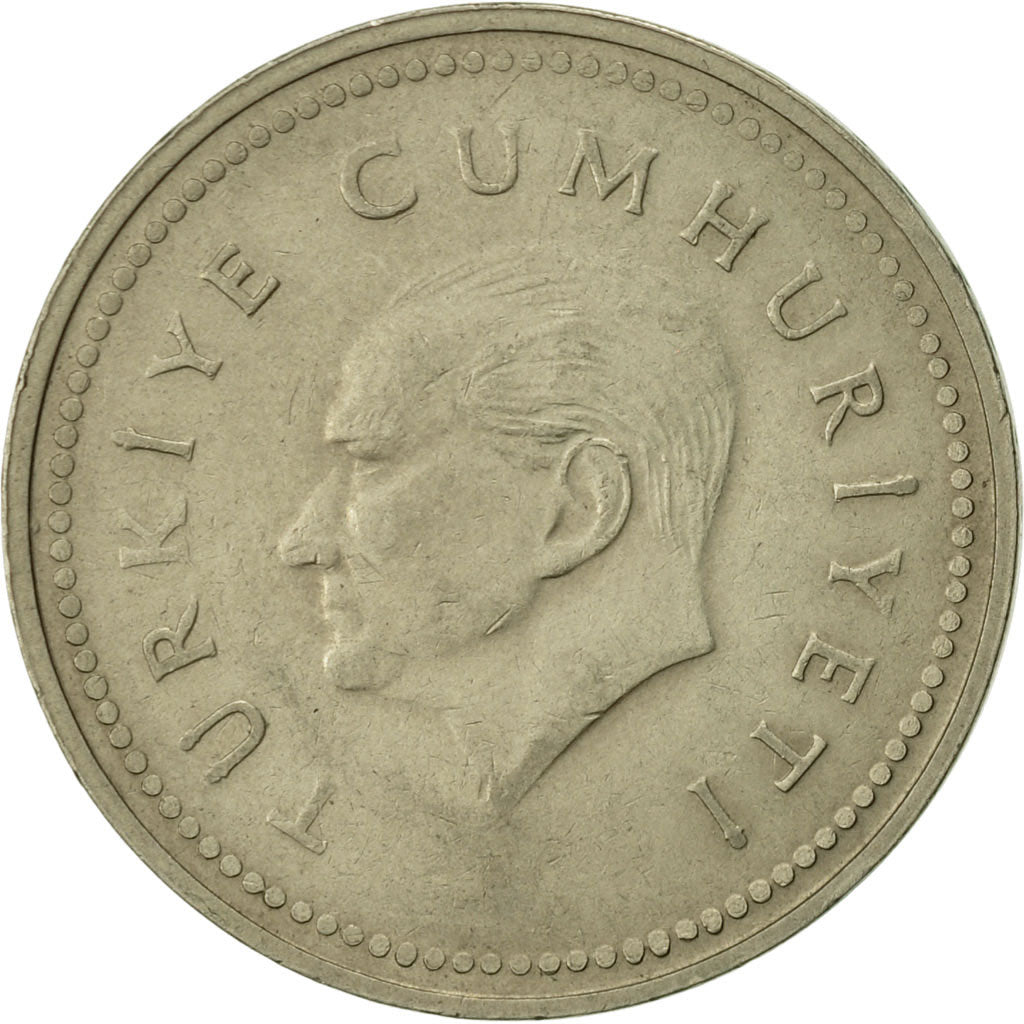 Coin, Turkey, 5000 Lira, 1993, AU(50-53), Nickel-Bronze, KM:1025