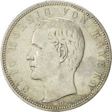 Coin, German States, BAVARIA, Otto, 5 Mark, 1903, Munich, AU(50-53), Silver