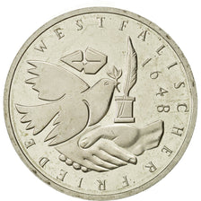 Coin, GERMANY - FEDERAL REPUBLIC, 10 Mark, 1998, Hambourg, MS(63), Silver