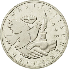 Coin, GERMANY - FEDERAL REPUBLIC, 10 Mark, 1998, Hambourg, MS(63), Silver