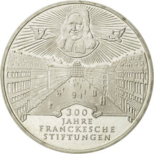 Monnaie, République fédérale allemande, 10 Mark, 1998, Berlin, SUP, Argent