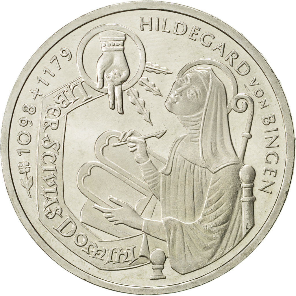 Monnaie, République fédérale allemande, 10 Mark, 1998, Karlsruhe, SUP