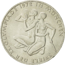 Coin, GERMANY - FEDERAL REPUBLIC, 10 Mark, 1972, Hambourg, MS(60-62), Silver