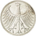 Coin, GERMANY - FEDERAL REPUBLIC, 5 Mark, 1969, Karlsruhe, AU(55-58), Silver