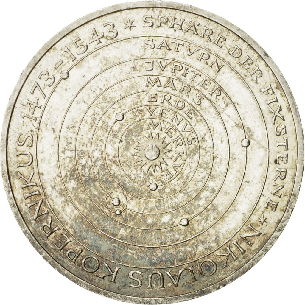 GERMANY - FEDERAL REPUBLIC, 5 Mark, 1973, Hamburg, Germany, AU(55-58), Silver