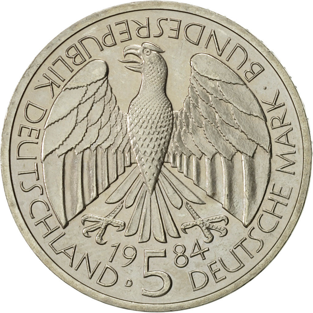 Münze, Bundesrepublik Deutschland, 5 Mark, 1984, Munich, Germany, UNZ