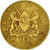 Moneda, Kenia, 10 Cents, 1986, British Royal Mint, MBC, Níquel - latón, KM:18