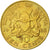 Moneda, Kenia, 10 Cents, 1968, MBC+, Níquel - latón, KM:2