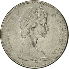 Canada, Elizabeth II, 5 Cents, 1969, Royal Canadian Mint, Ottawa, AU(50-53)
