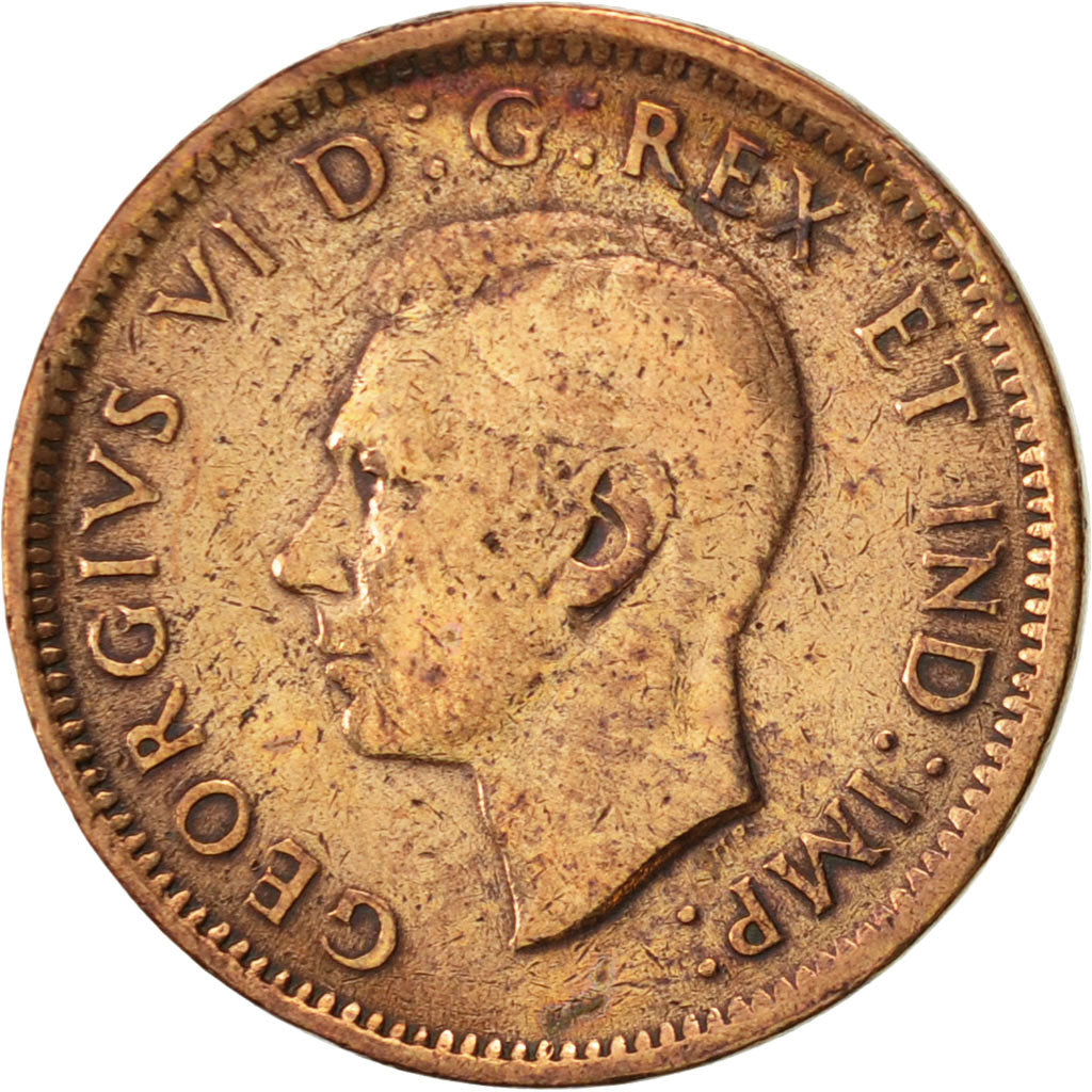 Coin, Canada, George VI, Cent, 1942, Royal Canadian Mint, Ottawa, EF(40-45)