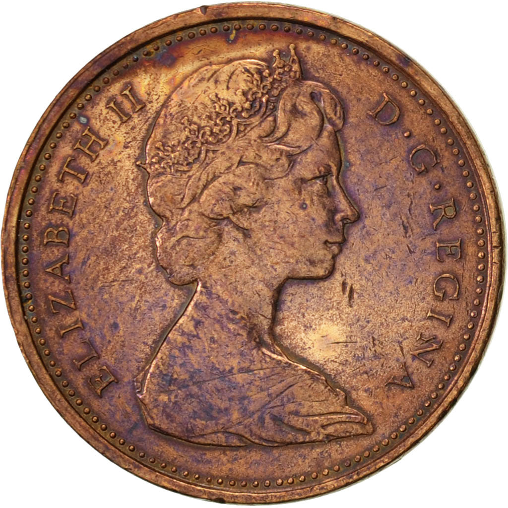 Coin, Canada, Elizabeth II, Cent, 1972, Royal Canadian Mint, Ottawa, EF(40-45)