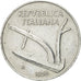 Coin, Italy, 10 Lire, 1955, Rome, AU(55-58), Aluminum, KM:93