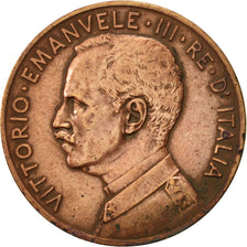Italy, Vittorio Emanuele III, 5 Centesimi, 1915, Rome, EF(40-45), Bronze, KM:42