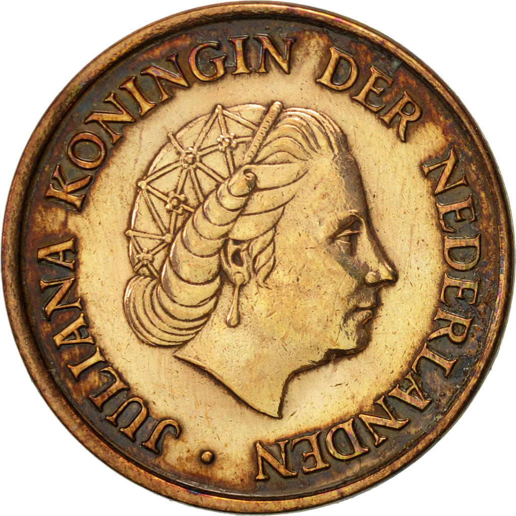 Monnaie, Pays-Bas, Juliana, 5 Cents, 1974, TTB+, Bronze, KM:181