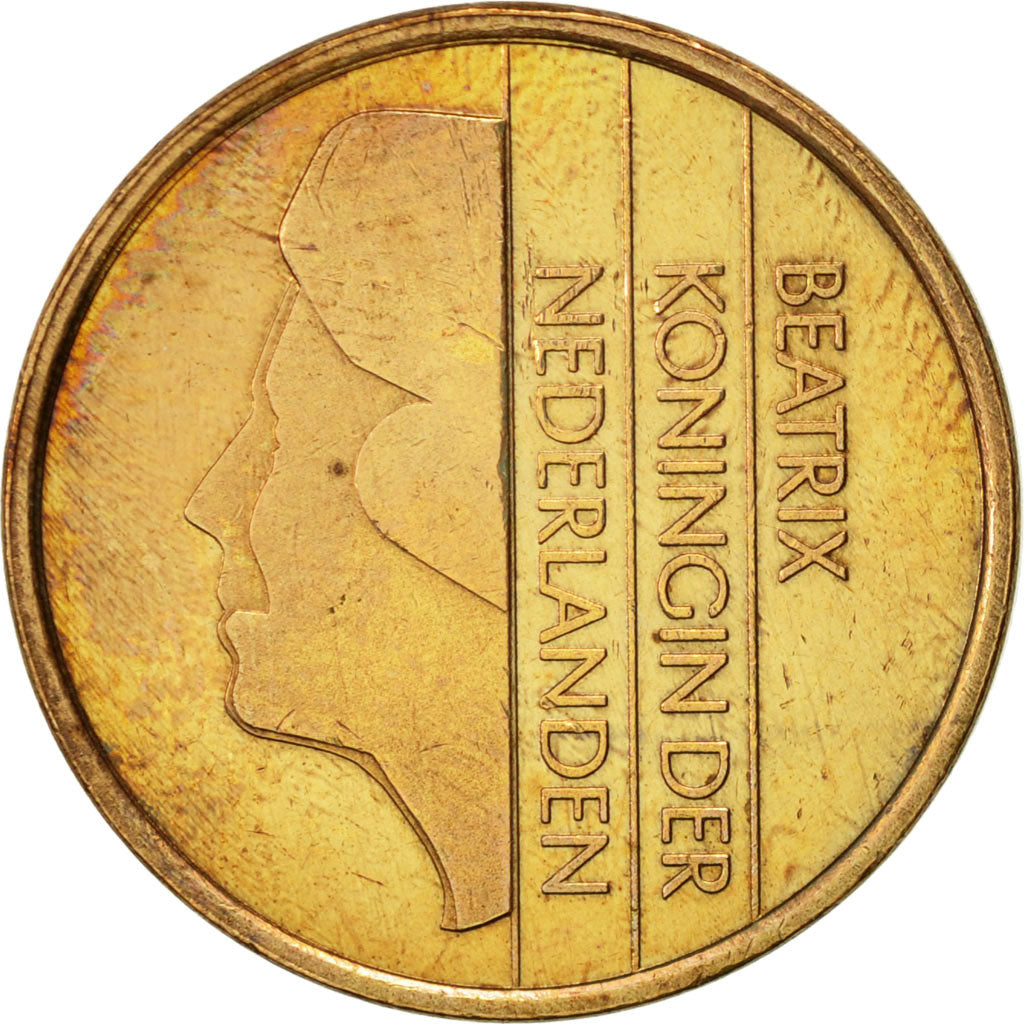 Moneta, Paesi Bassi, Beatrix, 5 Cents, 1991, BB+, Bronzo, KM:202