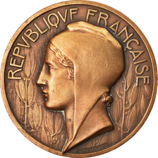 Francia, medalla, Marianne, Offert par Pierre Courant, Député, Politics