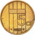 Moneda, Países Bajos, Beatrix, 5 Cents, 1987, MBC+, Bronce, KM:202