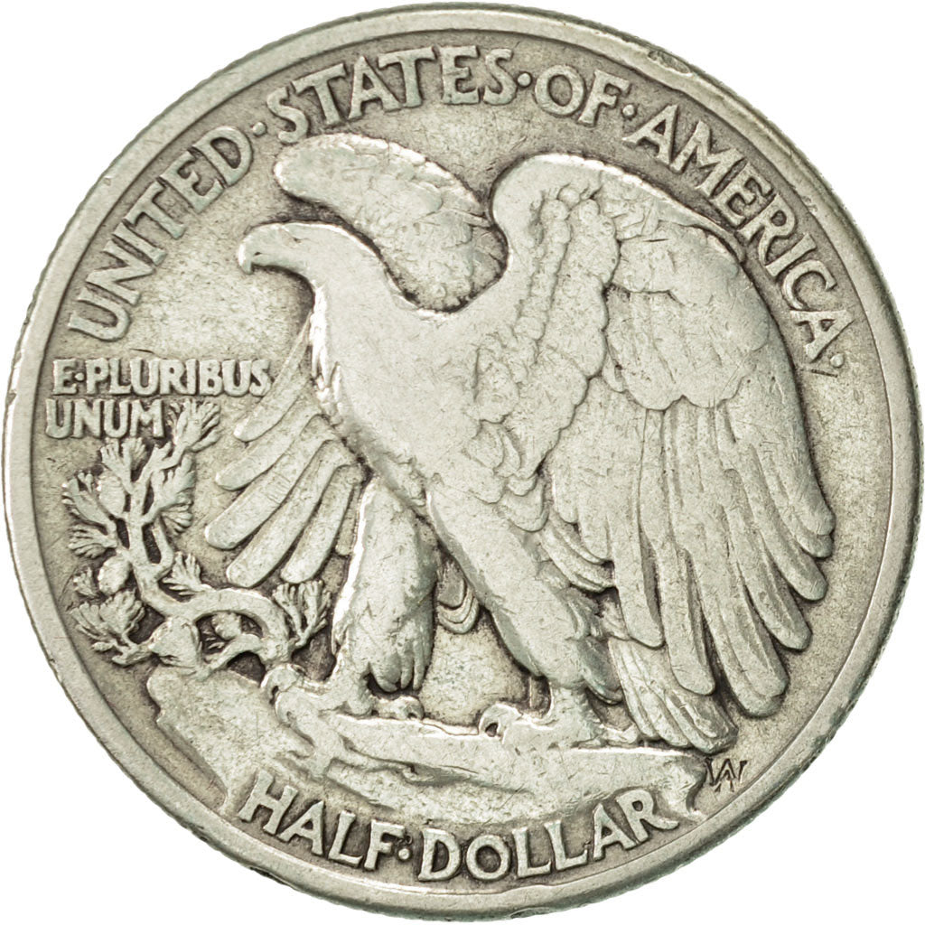 United States, Walking Liberty Half Dollar, Half Dollar, 1942, U.S. Mint