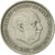 Coin, Spain, Caudillo and regent, 25 Pesetas, 1958, EF(40-45), Copper-nickel