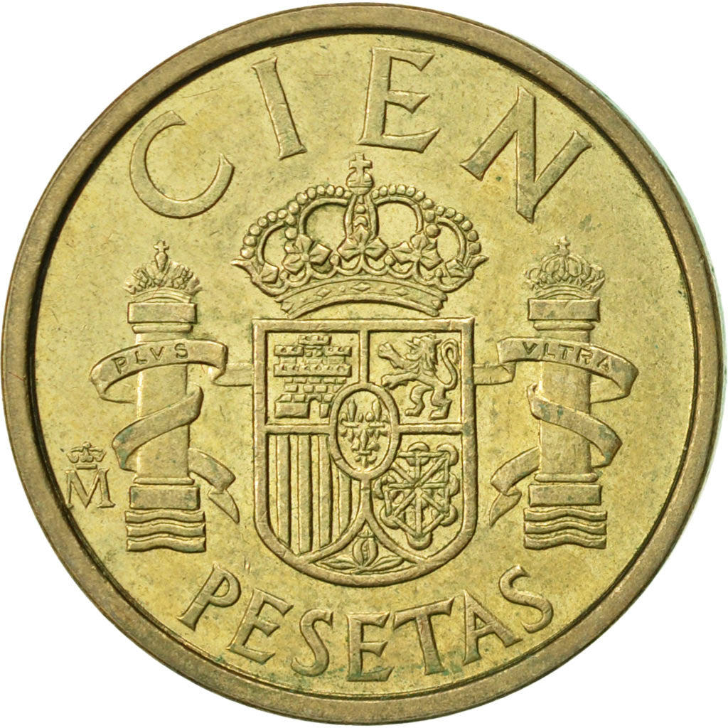 Coin, Spain, Juan Carlos I, 100 Pesetas, 1985, Madrid, AU(50-53)