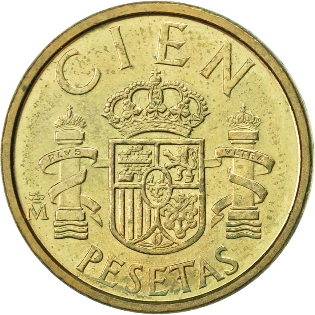 Moneta, Spagna, Juan Carlos I, 100 Pesetas, 1986, Madrid, BB+, Alluminio-bronzo