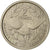 Coin, New Caledonia, 2 Francs, 1949, Paris, AU(55-58), Copper-nickel, KM:E9