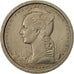 Moneta, Madagascar, 2 Francs, 1948, Paris, AU(55-58), Miedź-Nikiel, KM:E2
