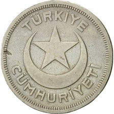 Coin, Turkey, 5 Kurus, 1942, EF(40-45), Copper-nickel, KM:862