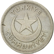 Moneta, Turchia, 5 Kurus, 1942, BB, Rame-nichel, KM:862