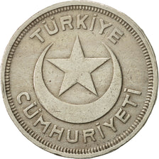 Turkey, 5 Kurus, 1943, AU(50-53), Copper-nickel, KM:862