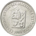 Moneta, Czechosłowacja, 10 Haleru, 1969, EF(40-45), Aluminium, KM:49.1