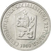 Coin, Czechoslovakia, 10 Haleru, 1969, EF(40-45), Aluminum, KM:49.1